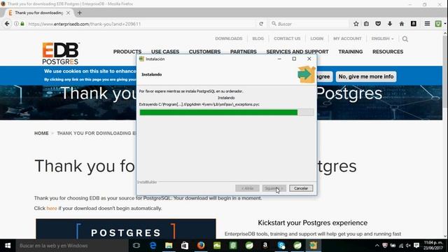 Como instalar PostgreSQL en Windows 10 смотреть онлайн