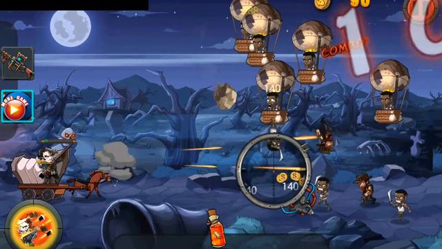 Crazy Cowboy: Sniper War Game (Android) смотреть онлайн