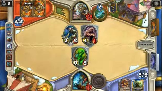 Hearthstone: Heroes of Warcraft (mobile play). Shaman. смотреть онлайн