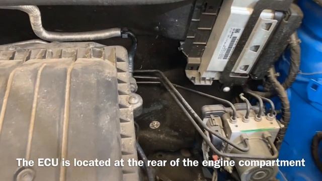 VW Polo 2015 Engine ECU Location смотреть онлайн