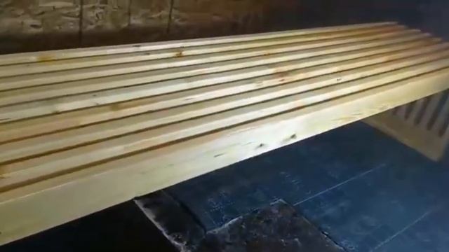 покраска лавочки лаком, ещё одна 3d лавка получилась смотреть онлайн