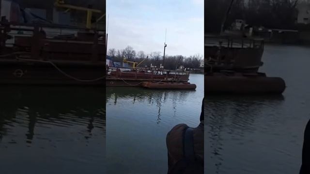 Щука в январе на реке Кубань. смотреть онлайн