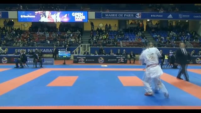 ken nishimura 🔥The best karateka technical of kumite🔥 смотреть онлайн