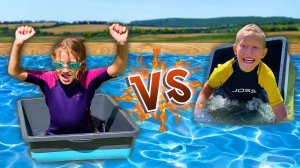 Кто последний УПАДЁТ в БАССЕЙН? - Челлендж Манкиту