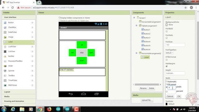 MIT APP INVENTOR 2 -nodemcu wifi car control app смотреть онлайн