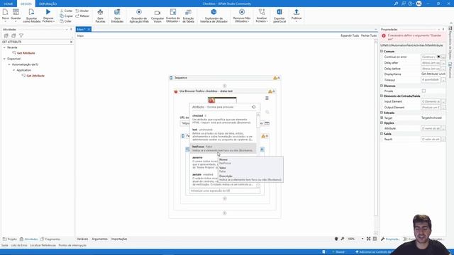 VERIFICAR ESTADO CHECKBOX - Tutorial UiPath RPA смотреть онлайн