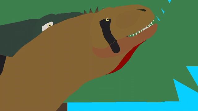 2 Aucusaurus Vs Carcharodontosaurus (stick Nodes)