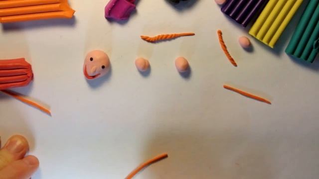 Девочка из пластилина. Пошаговое видео! смотреть онлайн