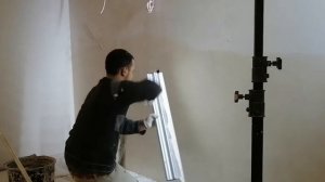 Затираем шпаклевку | быстро и без пыли 2020