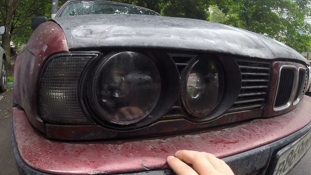 BI XENON в BMW E34 ( часть 2 ) смотреть онлайн