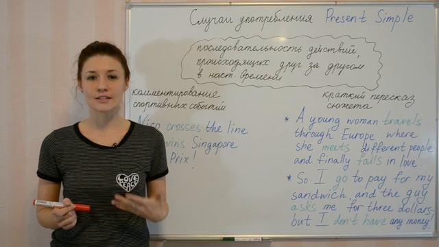 Употребление Present Simple. Английская грамматика. Видеоуроки Myefe. смотреть онлайн