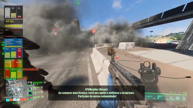 Teste GTX 1060 3GB Battlefield 2042 (720p) смотреть онлайн