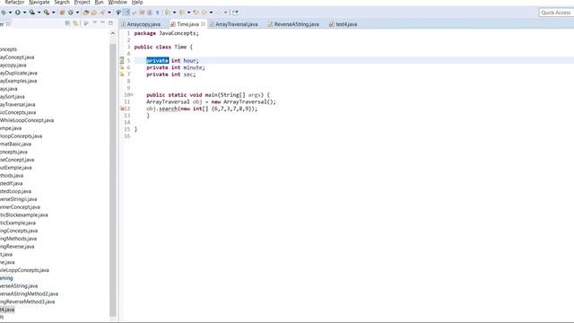 Lecture 12 Access Modifier & Constructor смотреть онлайн