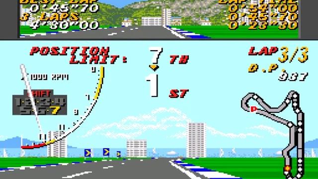 Super Monaco GP - Mega Drive/Genesis - Super Monaco GP Mode [Demo+Gameplay+Ending] смотреть онлайн