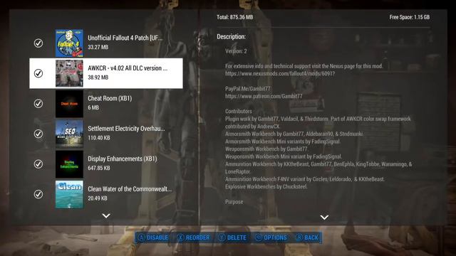 Fallout 4 (mods) - Load Order Update смотреть онлайн