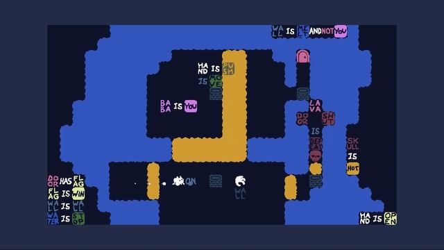 Baba Is You - Level Garden 5 - Maritime adventures - Solution смотреть онлайн