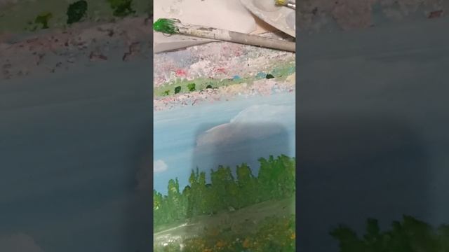 Рисуем весеннее настроение. Гуашь. Часть 2 смотреть онлайн