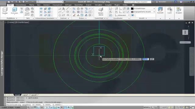 5.2 Lagerdeckel_1 - Autocad 2012 Training - Revolution - Circular pattern смотреть онлайн