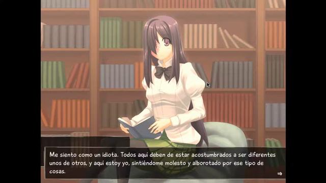 🏫 KATAWA SHOUJO EN ESPAÑOL | 06 - La Biblioteca смотреть онлайн