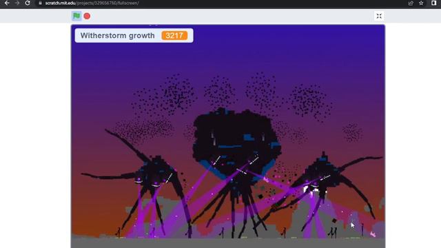I SADLY GOT THE BAD ENDING... 😭 [Becoming the Wither storm in Scratch] смотреть онлайн