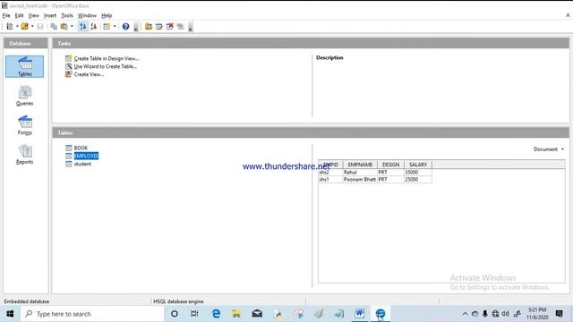update command in open office database смотреть онлайн