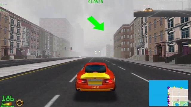 Midtown Madness 2 - Around Highway - New York City + Race Mod Checkpoint[Amateur] смотреть онлайн