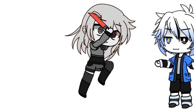 |игрок против санса|Undertale|Gacha club|animation flipaclip| смотреть онлайн