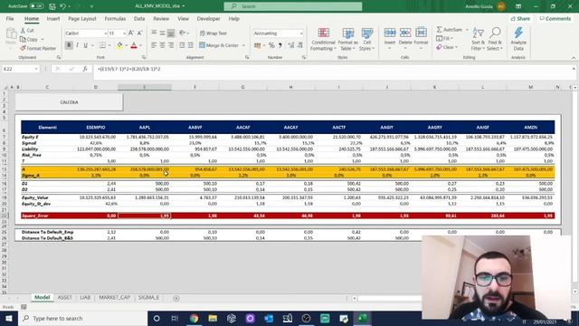 KMV Model - Credit Risk Valuation | Stock Market Application - Ita (3) смотреть онлайн