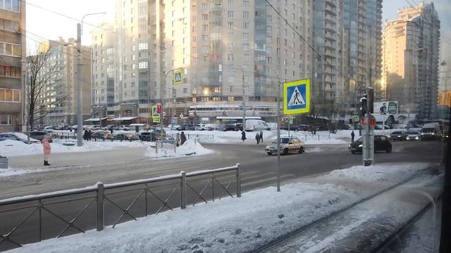 Tram Ride Russia St Petersburg CITY TOUR смотреть онлайн
