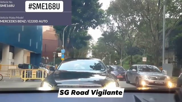 26nov2021 orchard turn #SMR68U Mercedes e200 Driving against the flow of traffic смотреть онлайн