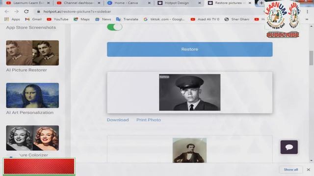 1 Click | Damaged Photo Repair-Restoration-Remove Dust and Scratches Without photoshop |Learnum смотреть онлайн