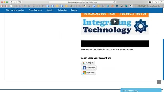 Login Process on Moodle for Teachers смотреть онлайн