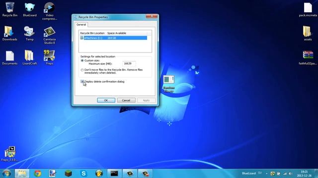 How to disable the delete message from the recycle bin (Windows) [Tutorial] смотреть онлайн