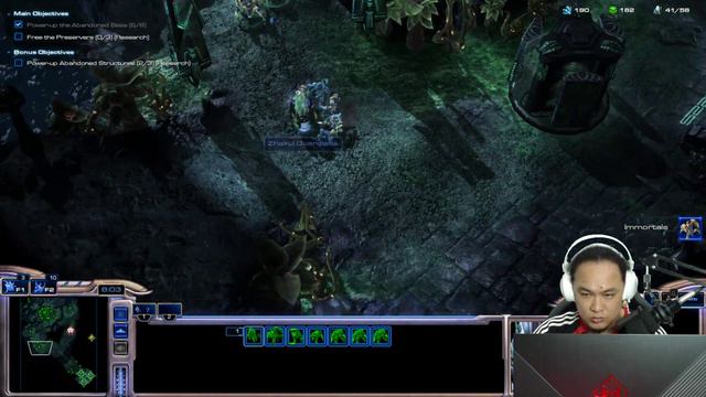 Starcraft II: Wings of Liberty Gameplay 11 - A Sinister Turn (Protoss Sidequest) смотреть онлайн