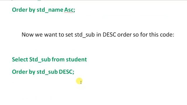 Create database using command prompt Tutorial-6 ASC|DESC order смотреть онлайн