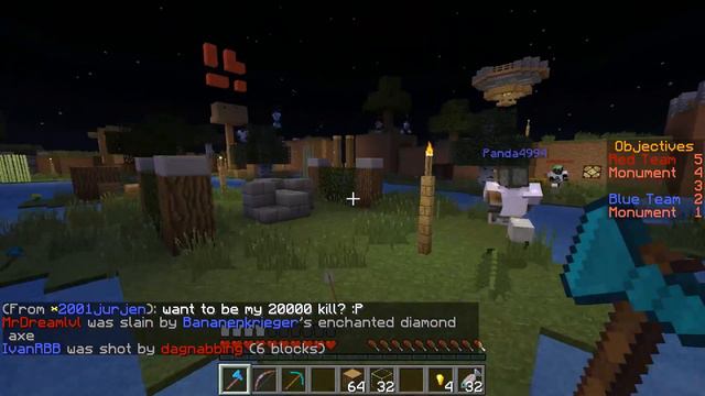 Minecraft PvP: Project Ares w/ Docm77 and Team Blue - Overcast Network смотреть онлайн