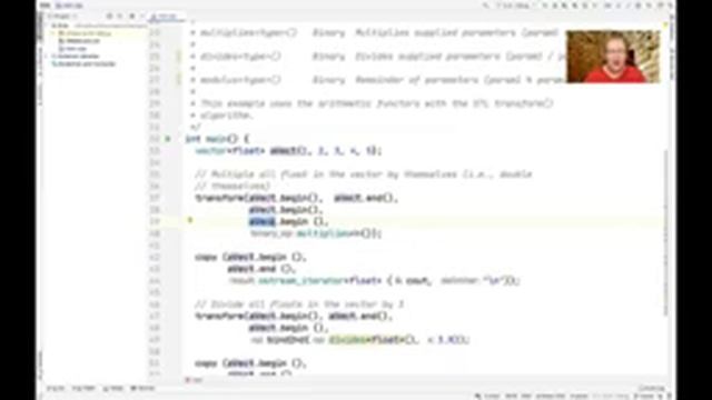 C++ STL Functors смотреть онлайн