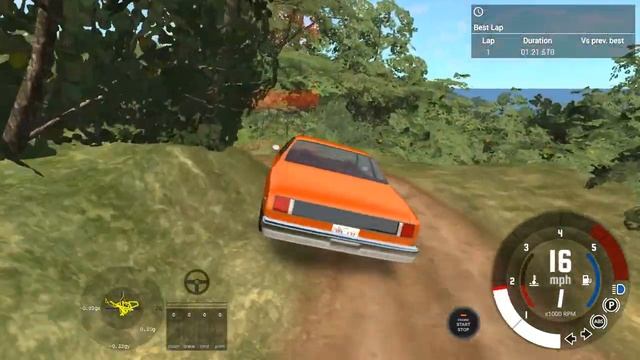 BeamNG.drive 0.15.0.5.7940 (Time Trials) (Chevrolet Chevelle Laguna [White смотреть онлайн