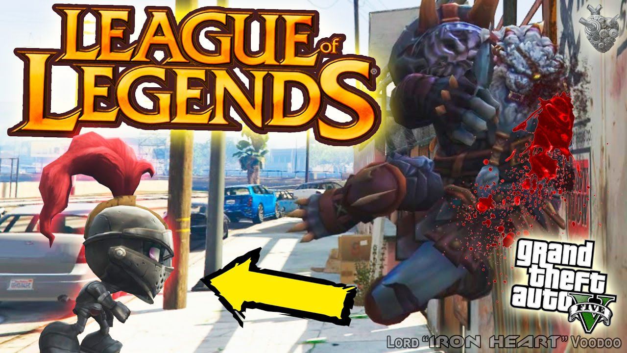 GTA V! БИТВА ГЕРОЕВ "LEAGUE OF LEGENDS" В ГТА 5! LOL ОБЗОР ЛУЧШИХ МОДОВ GTA 5 MODS [ГТА 5 МОДЫ] #139 смотреть онлайн