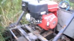 Багги из муравья, работа над ошибками.  Мотор 4т+ вариатор сафари.