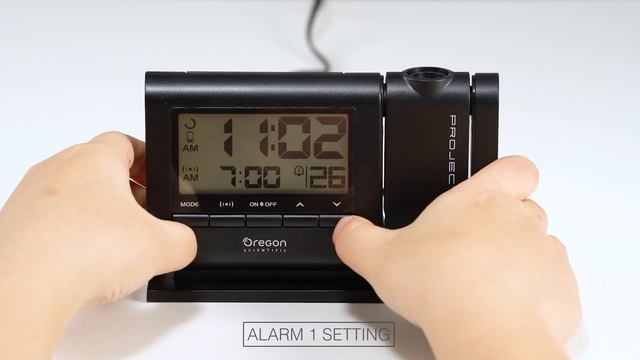 Oregon Scientific | Classic Dual-alarm Projection Clock | RM308PX Usage video смотреть онлайн