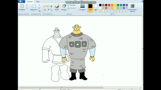 Рисуем все / Рисуем Богатырей / Урок 18 смотреть онлайн