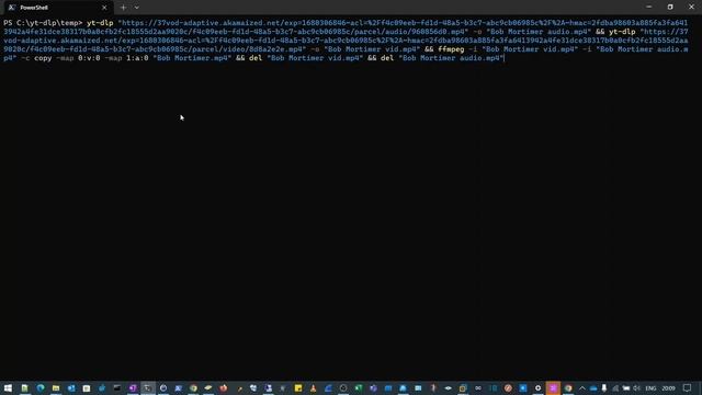 YT-DLP Audio & Video merge with FFMPEG смотреть онлайн