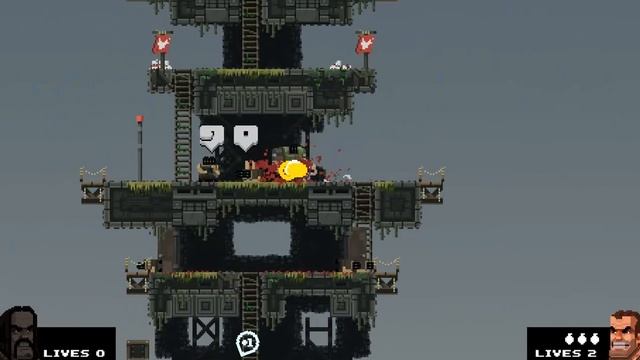 BROFORCE Beta прохождение вдвоем последняя четвертая серия смотреть онлайн
