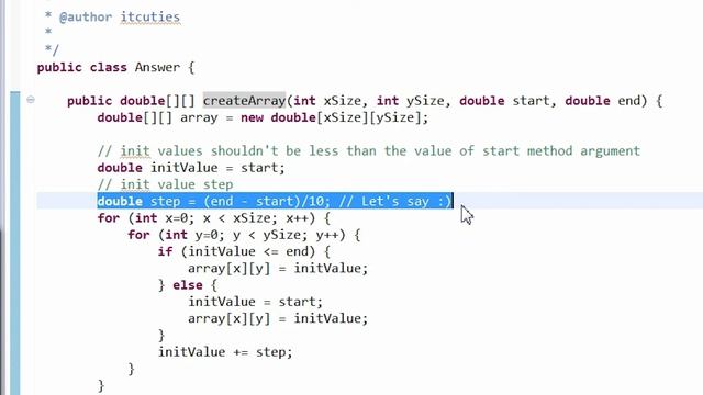 Java multidimentional arrays смотреть онлайн