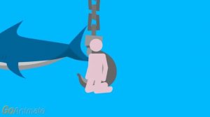 DreamWorks Animation SKG Logo (Shark Tale Variant)