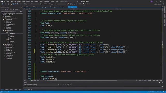 OpenGL Tutorial 9 - Lighting смотреть онлайн