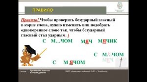 2 класс  Правописание проверяемых безударных гласных в корне слова