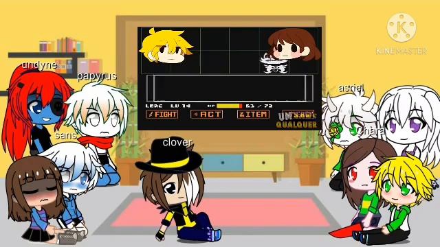 undertale react mitagens смотреть онлайн