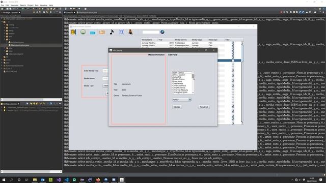 Application type desktop en Java avec Hibernate смотреть онлайн